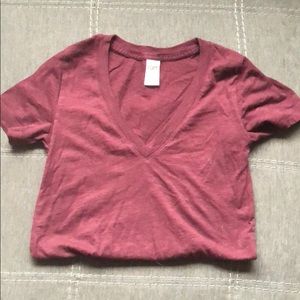 Victoria secret PINK maroon V neck